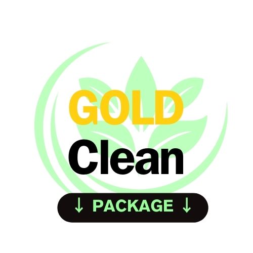 Gold Green Clean Package